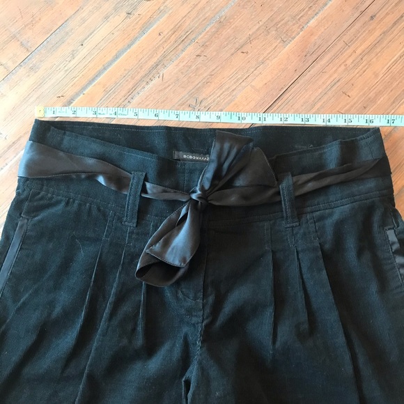 BCBGMaxAzria size 6 dark navy corduroy shorts - Picture 5 of 8